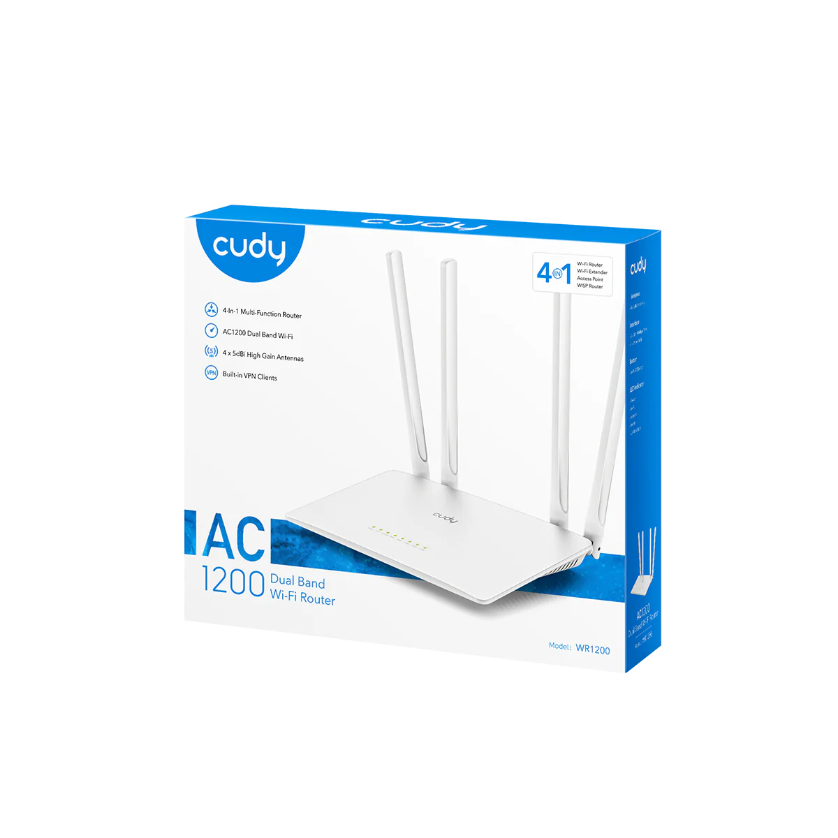 Cudy AC1200 Dual Band Wi-Fi Router Cudy AC1200 Dual Band Wi-Fi Router